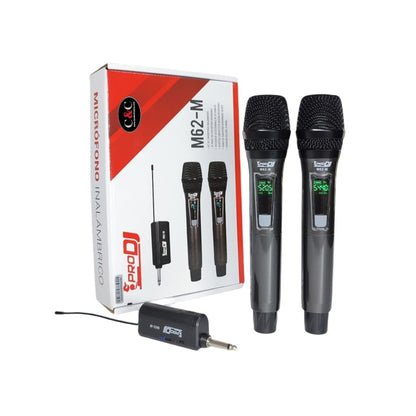 Microfono doble de mano M62M