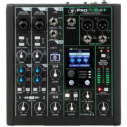 Mezclador mackie PROFX6V3+