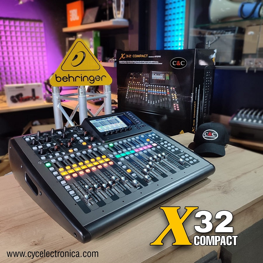 BEHRINGER X32 COMPACT CONSOLA DIGITAL