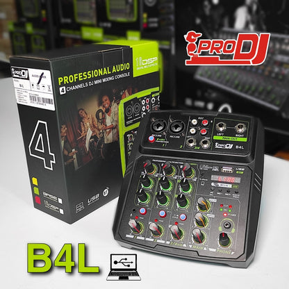 PRO DJ B4L CONSOLA DE 4 CANALES