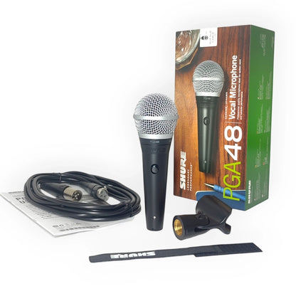  Shure PGA48XLR caja y accesorios