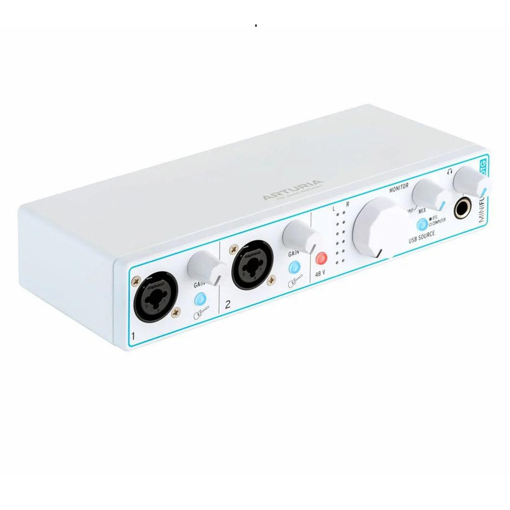 ARTURIA MINIFUSE 2 OTG BLANCA INTERFAZ PARA PC Y DISPOSITIVOS MOVILES
