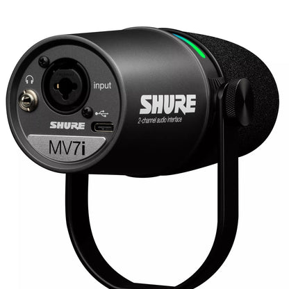 SHURE MV7I MICROFONO CON INTERFAZ