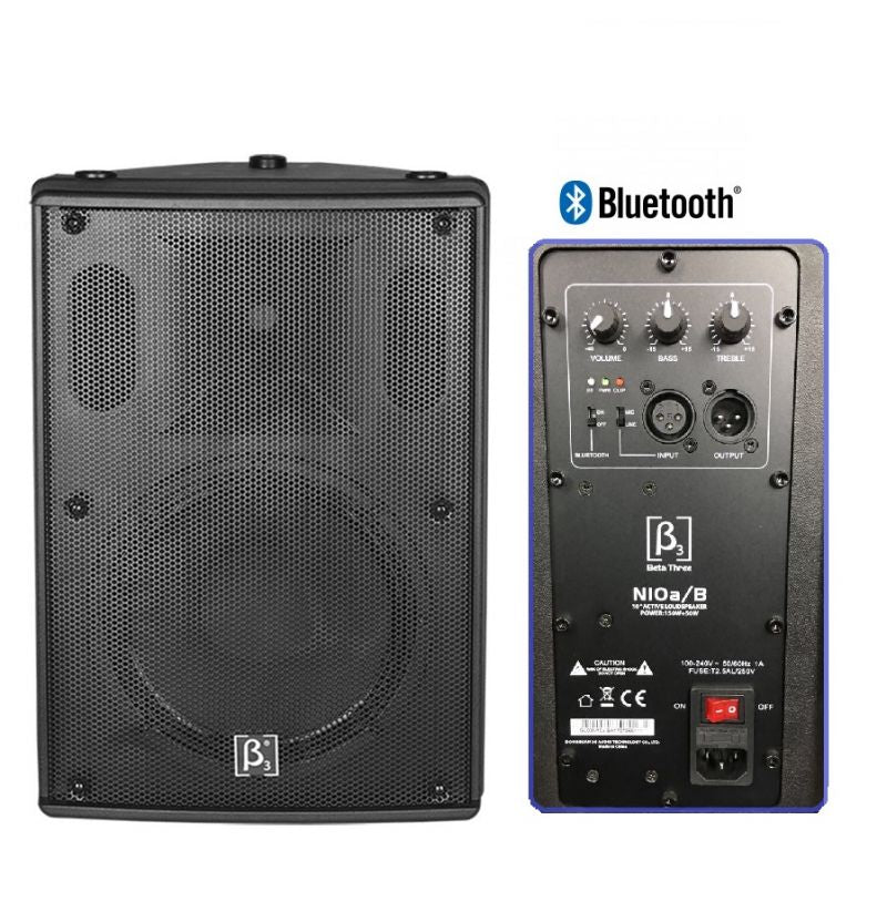 BETA 3 N10A/B CABINA ACTIVA DE 10 PULGADAS CON BLUETOOH