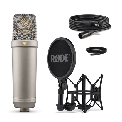 RODE Microfono de estudio NT1 5th Generation Silver