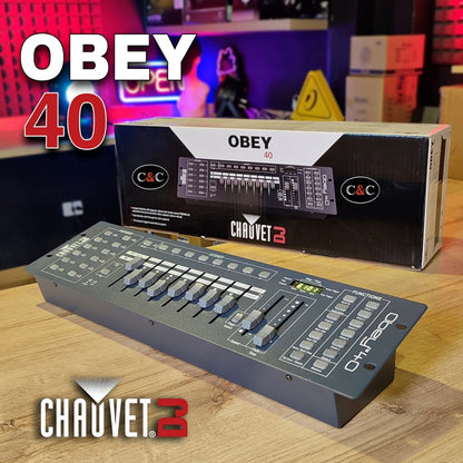 CONTROLADOR DMX CHAUVET OBEY 40