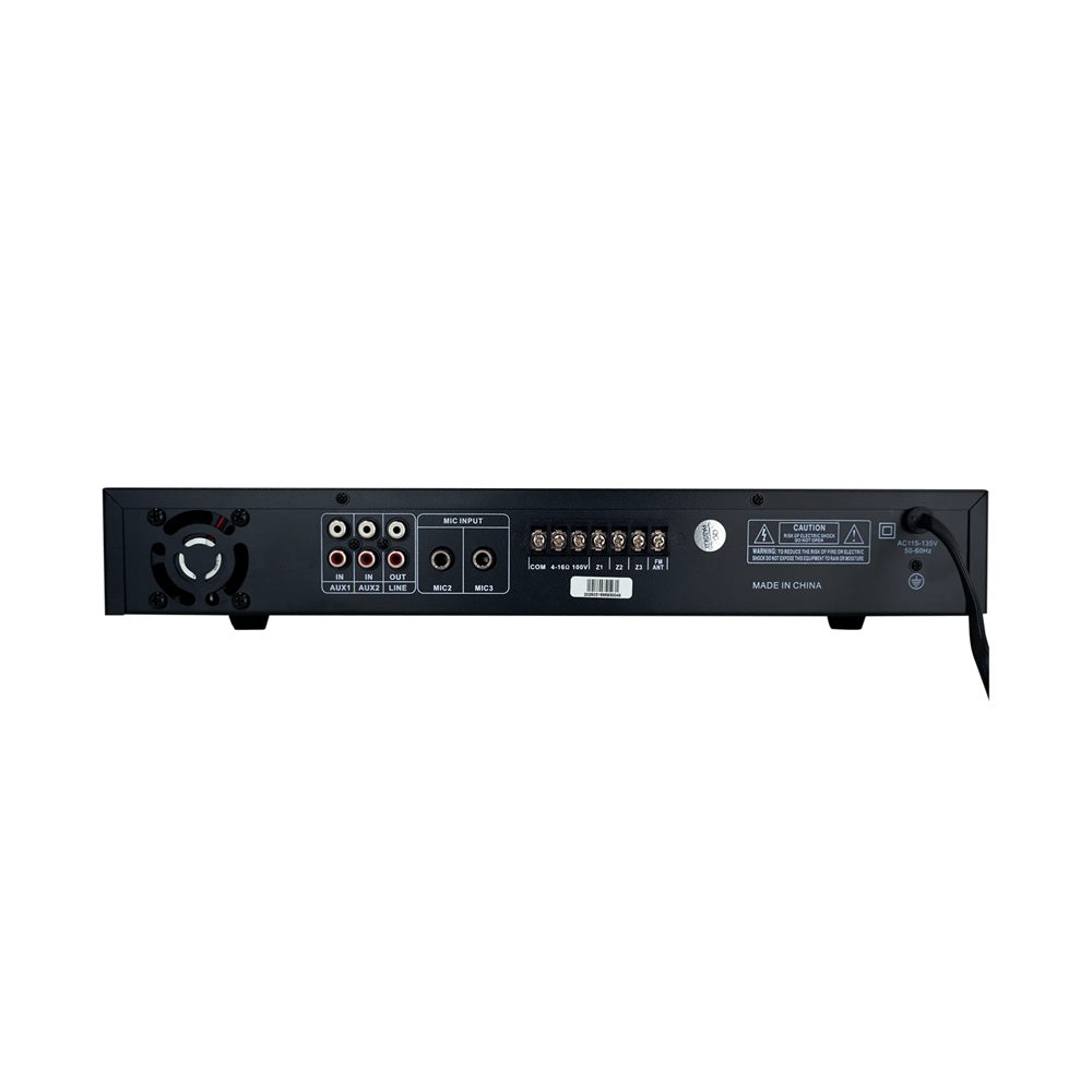 PRO DJ PA120-3BC AMPLIFICADOR DE LINEA 3 ZONAS