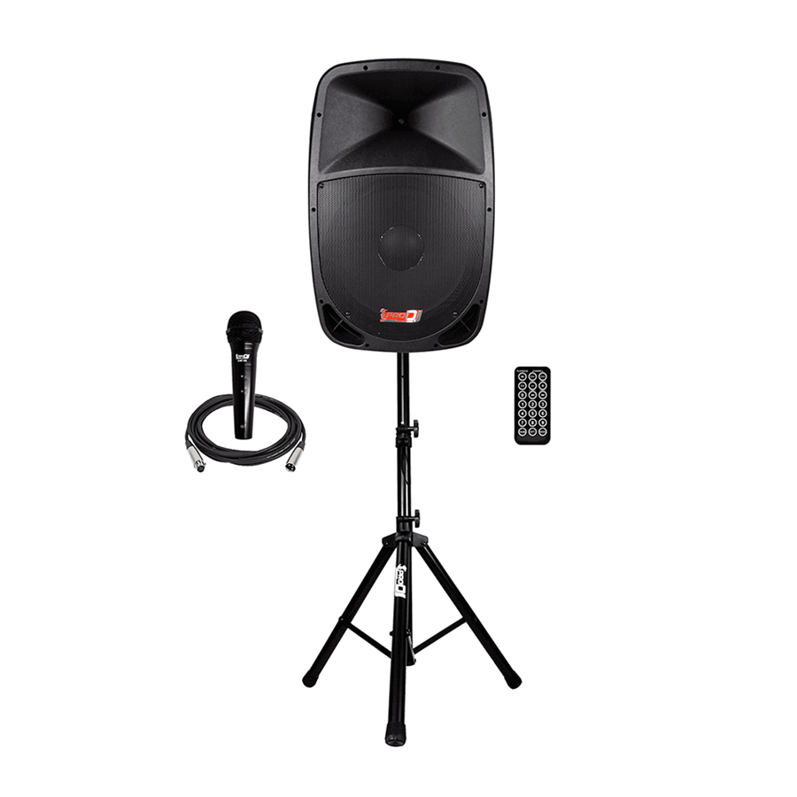PRO DJ PB12EMP3SYS COMBO CABINA 12''+BASE+MICROFONO