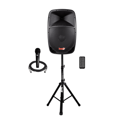 PRO DJ PB12EMP3SYS COMBO CABINA 12''+BASE+MICROFONO