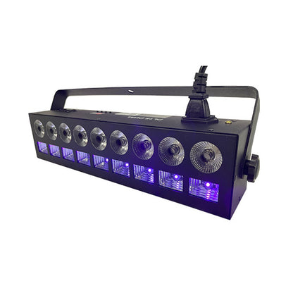 PL18 DUAL Luz de Relleno 50W 9 Led RGW 4 en 1 – 9 Led UV PRODJ