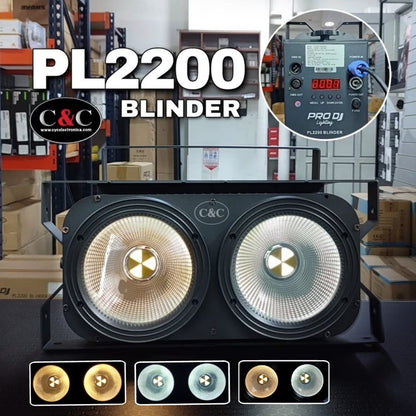 PRO DJ LIGHTING PL2200 BLINDER