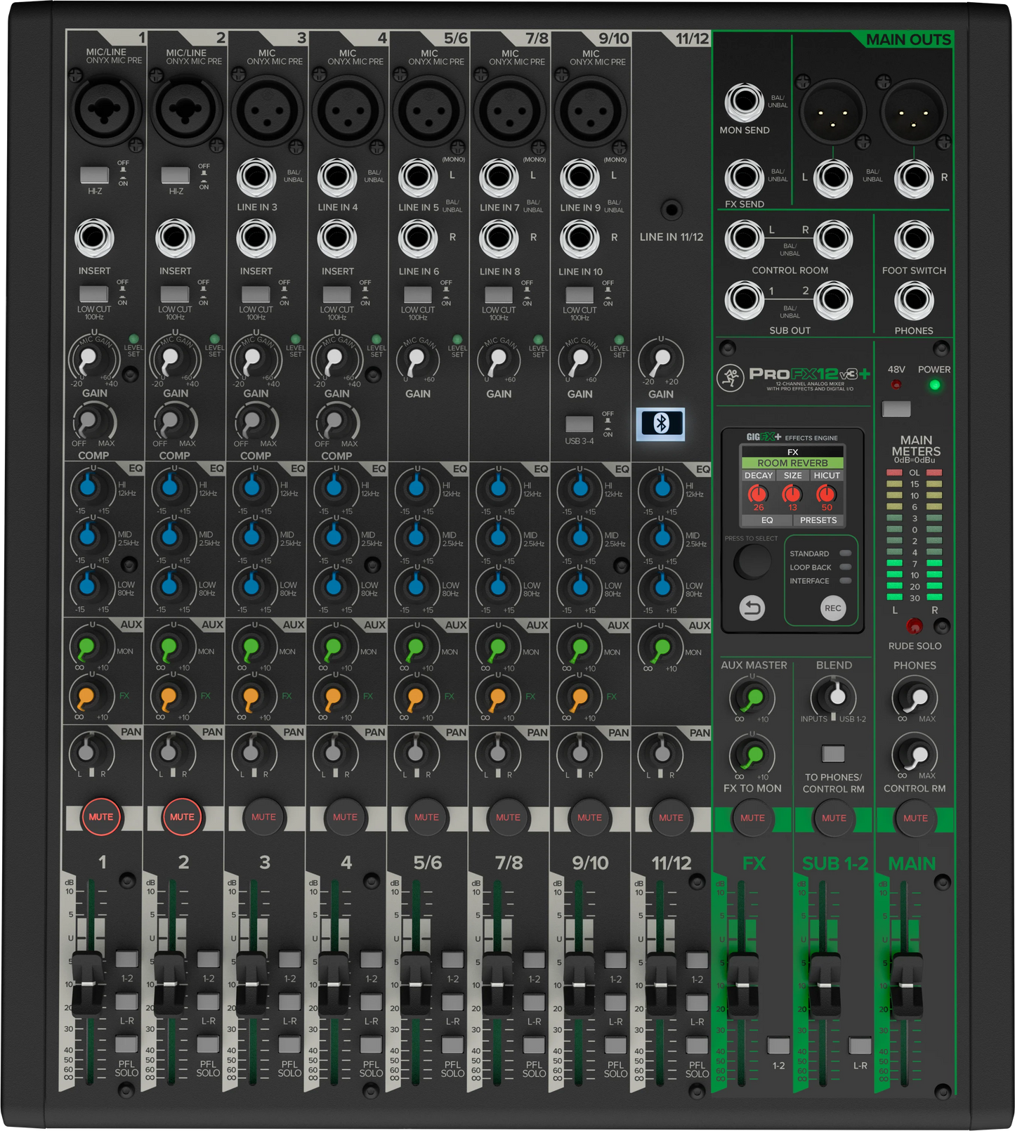MACKIE PROFX12V3+