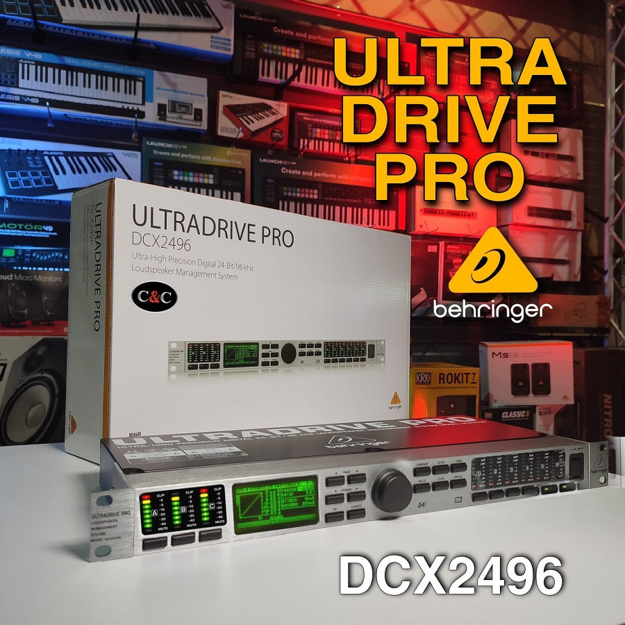BEHRINGER DCX2496 PROCESADOR – c&celectronica