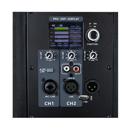 PRO DJ CABINA PP15S-DSP CABINA ACTIVA DE 15'' 280W RMS DSP BLUETOOTH TWS