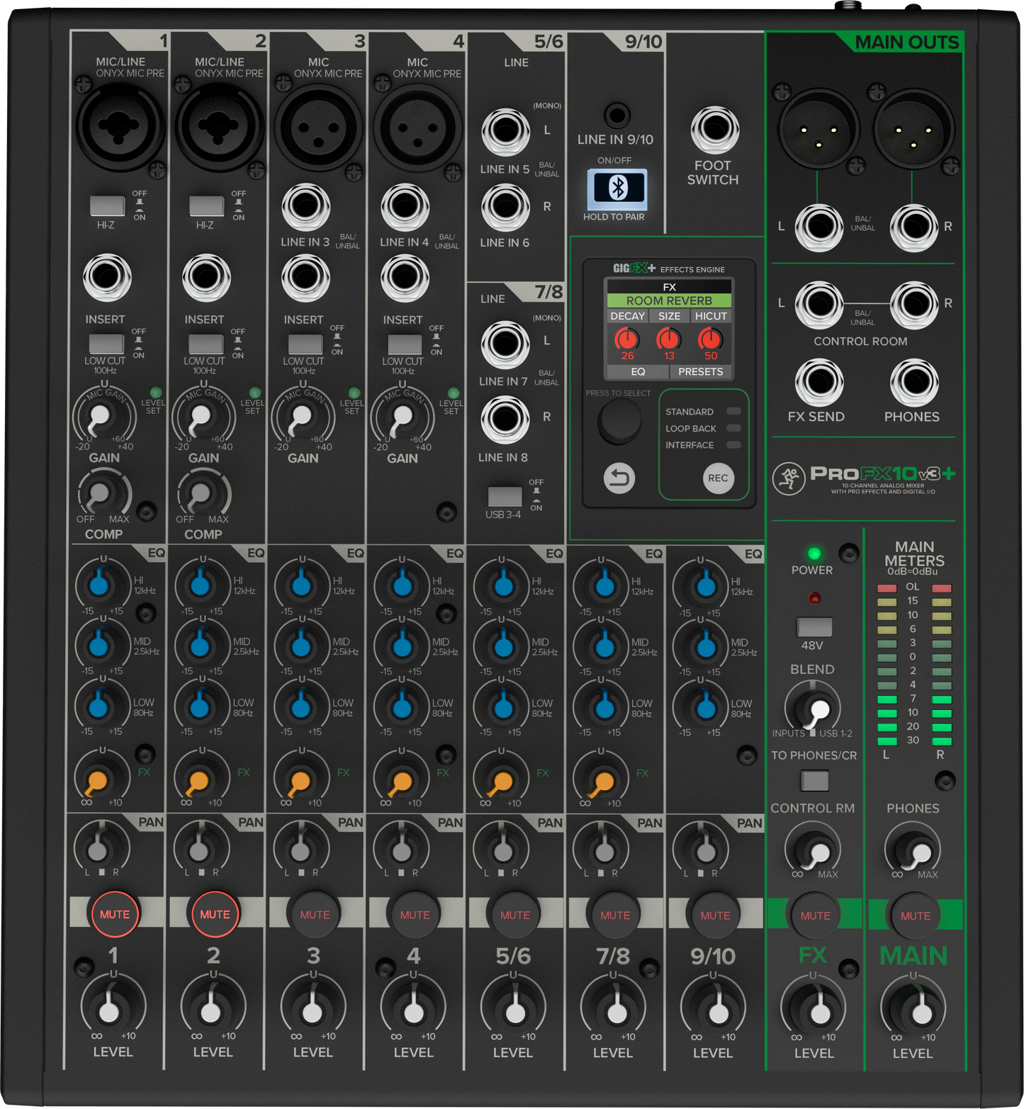MACKIE PROFX10V3+