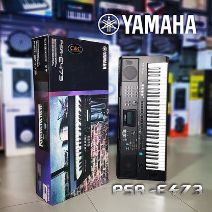 TECLADO ELECTRÓNICO PSRE473 CON ADAPTADOR