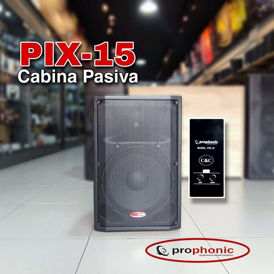 Cabina pasiva de 15 " PIX15