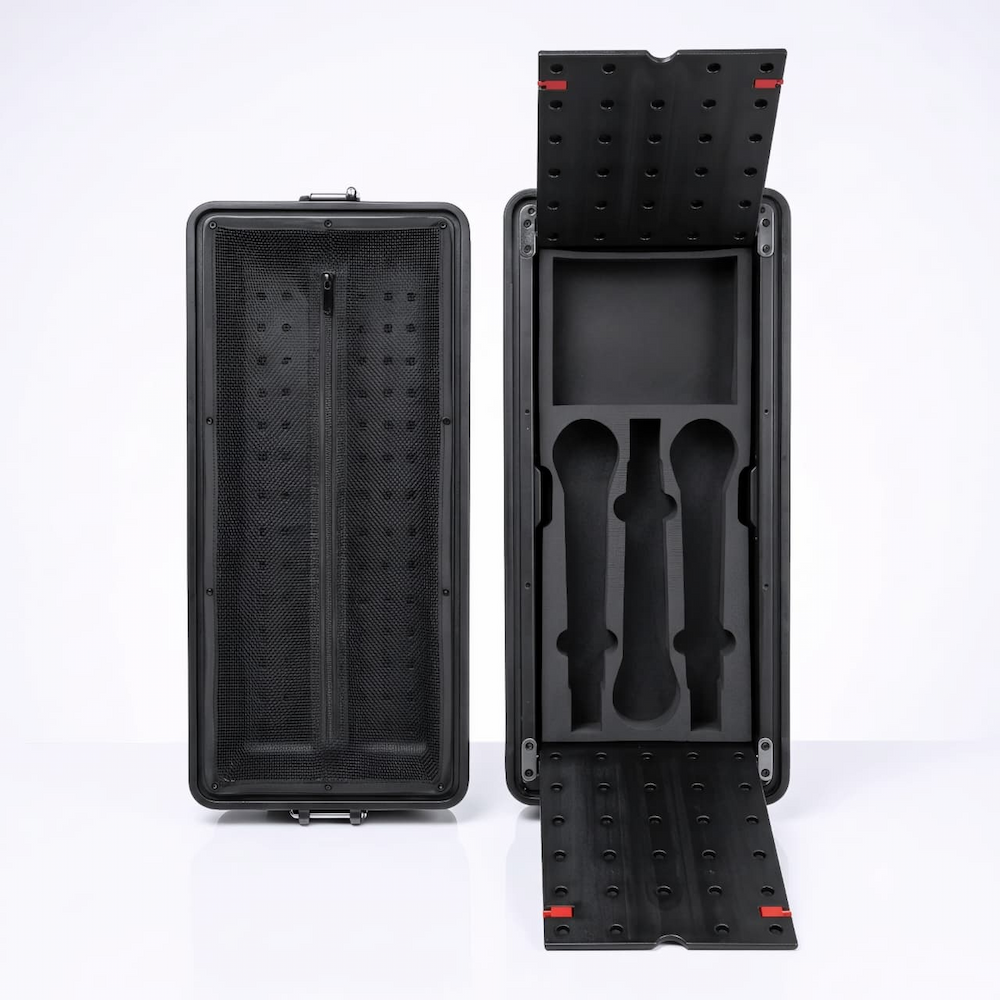 TAURUS 280-4U CASE RACK 4 CUERPOS 3 ESPACIOS PARA MICROFONOS