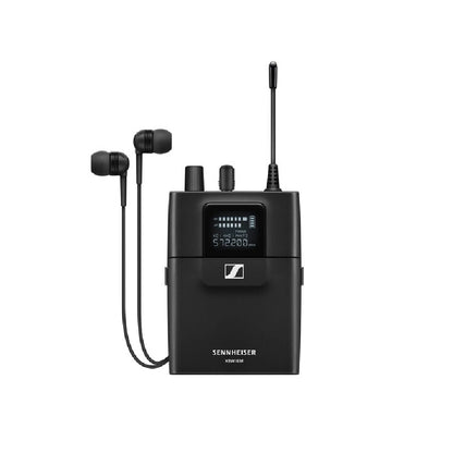 Sennheiser XSW IEM EK Receptor inalámbrico estéreo de body con auriculares IE 4