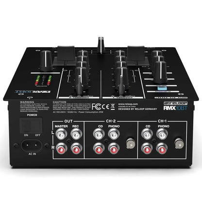 RELOOP RMX10BT MIXER 2CH CON BLUETOOTH