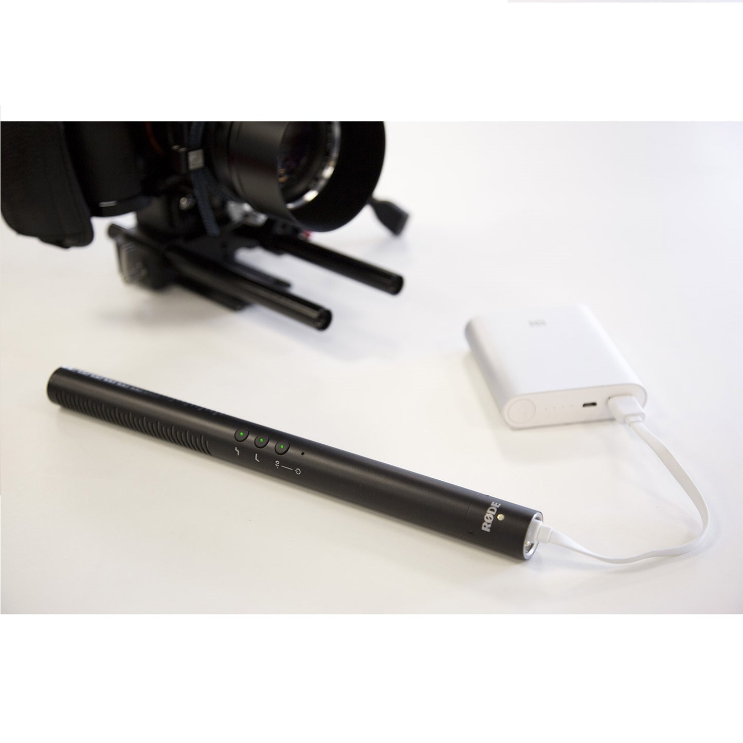 Microfono con boom RODE NTG4+
