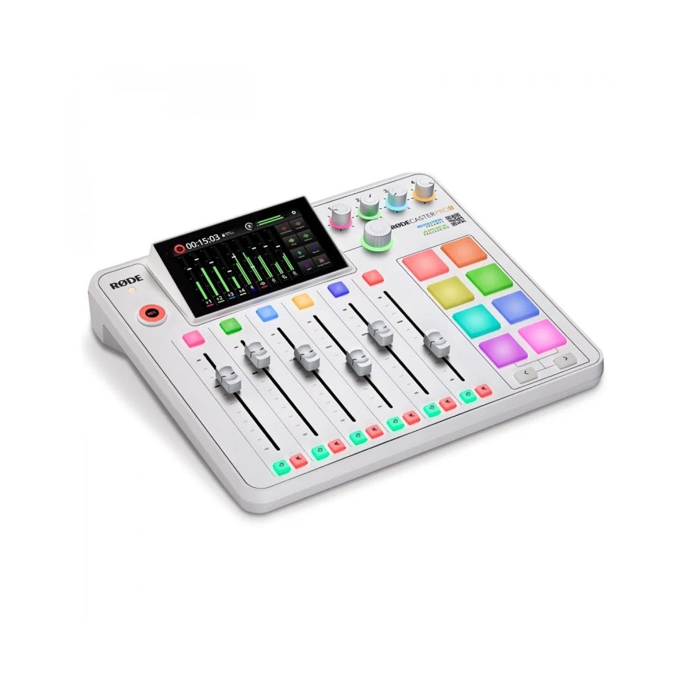 RODE RODECASTER PRO II BLANCA CONSOLA PARA STREAMING