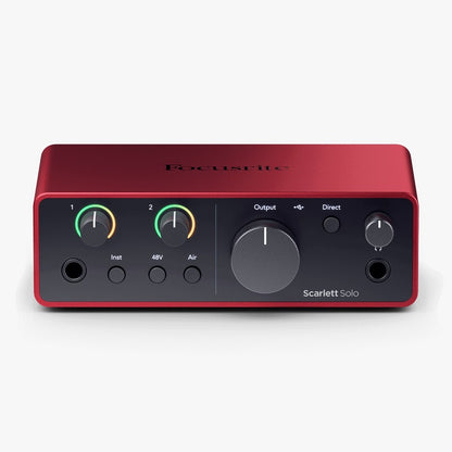 FOCUSRITE SCARLETT SOLO 4GEN INTERFAZ DE AUDIO