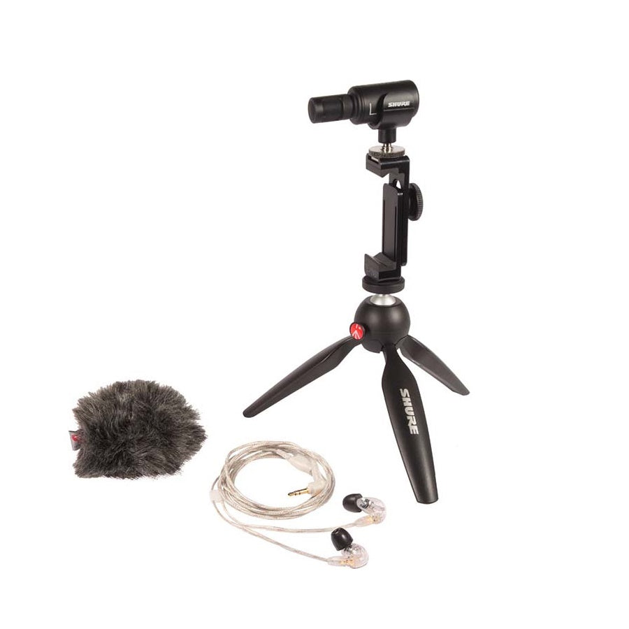 SHURE KIT MICRÓFONO/IN-EARS MOTIV MV88+SE215-CL