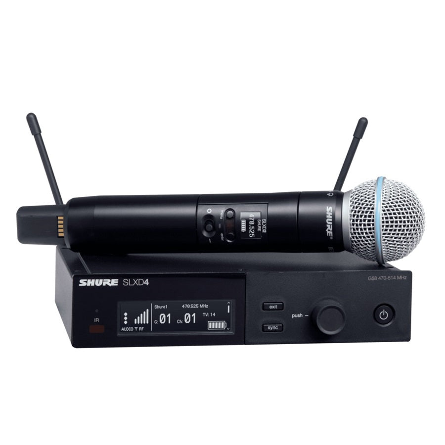 SHURE SLXD24/B58 MICROFONO INALAMBRICO DE MANO