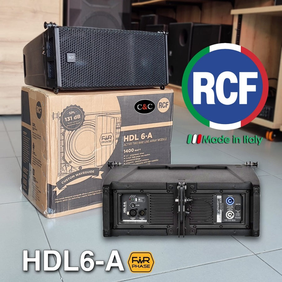 RCF HDL6A ARRAY DE 6 PULGADAS