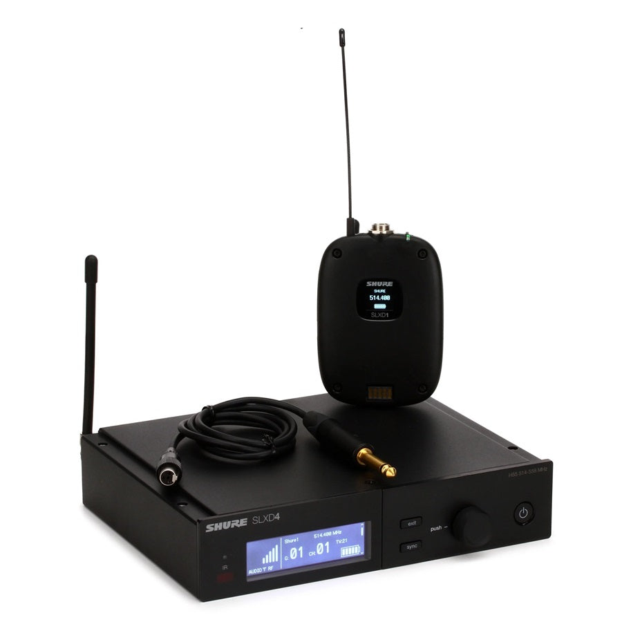 SHURE SLXD14 SISTEMA INALÁMBRICO CON TRANSMISOR BODYPACK
