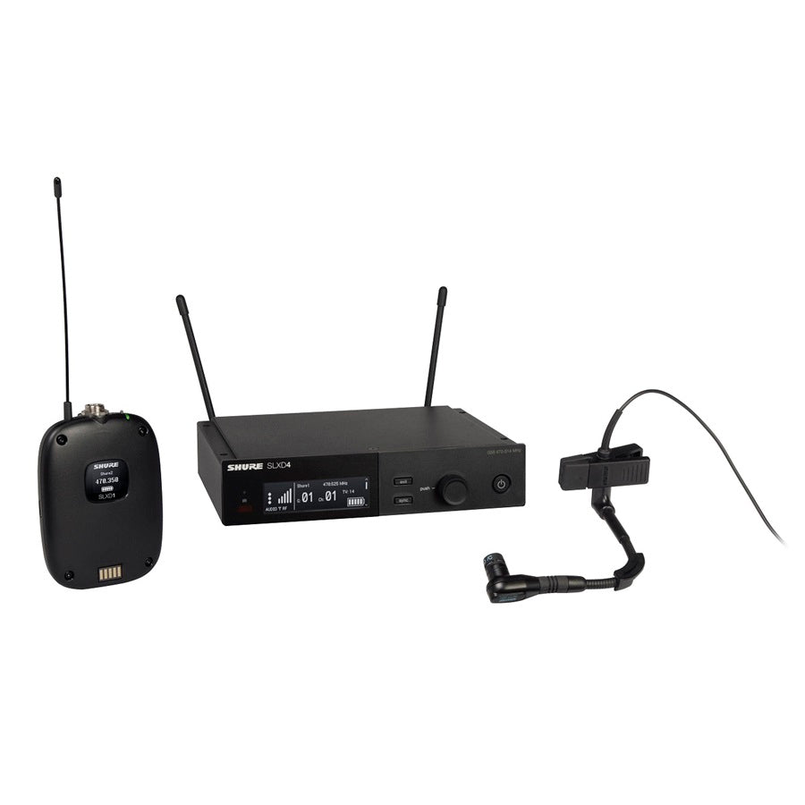 SHURE SLXD14/B98H MICROFONO INALAMBRICO PARA INSTRUMENTOS DE VIENTO