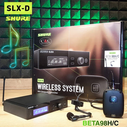 SHURE SLXD14/B98H MICROFONO INALAMBRICO PARA INSTRUMENTOS DE VIENTO