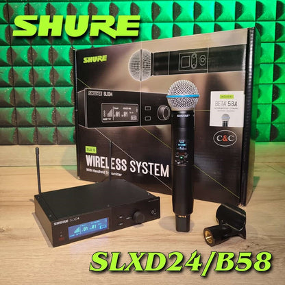 SHURE SLXD24/B58 MICROFONO INALAMBRICO DE MANO