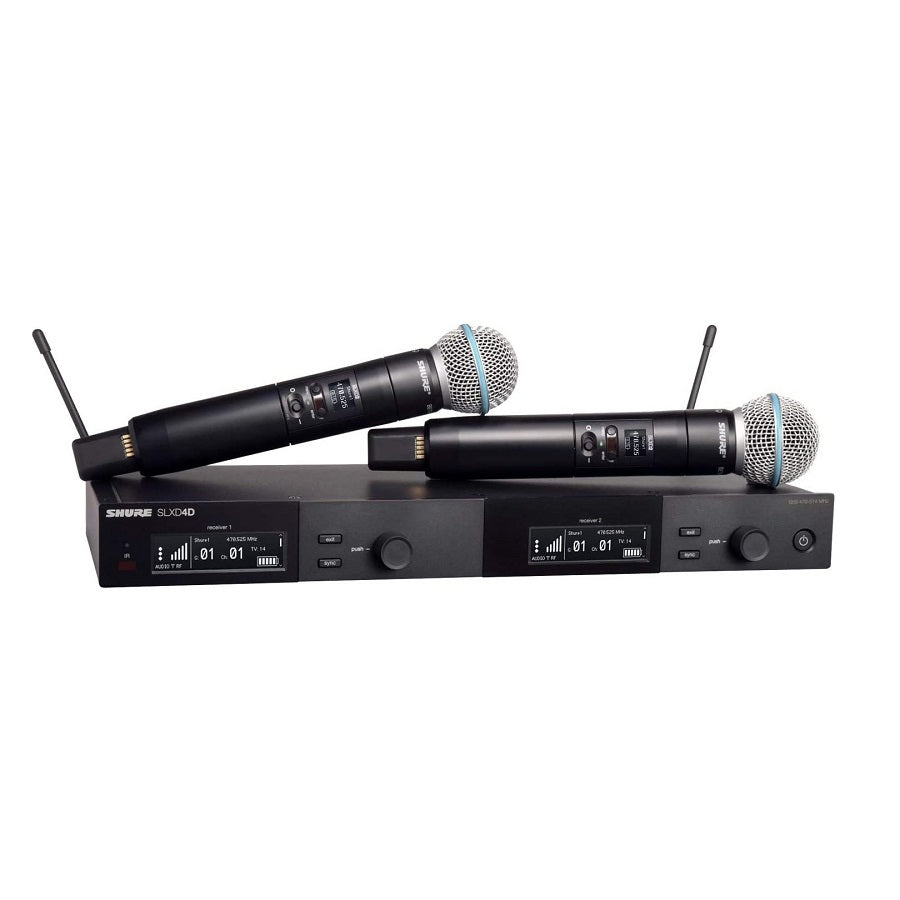 SHURE SLXD24D/B58 MICROFONO INALAMBRICO DOBLE