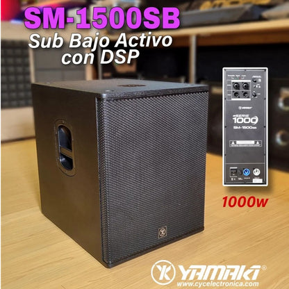 Subwoofer activo Yamaki SM1500