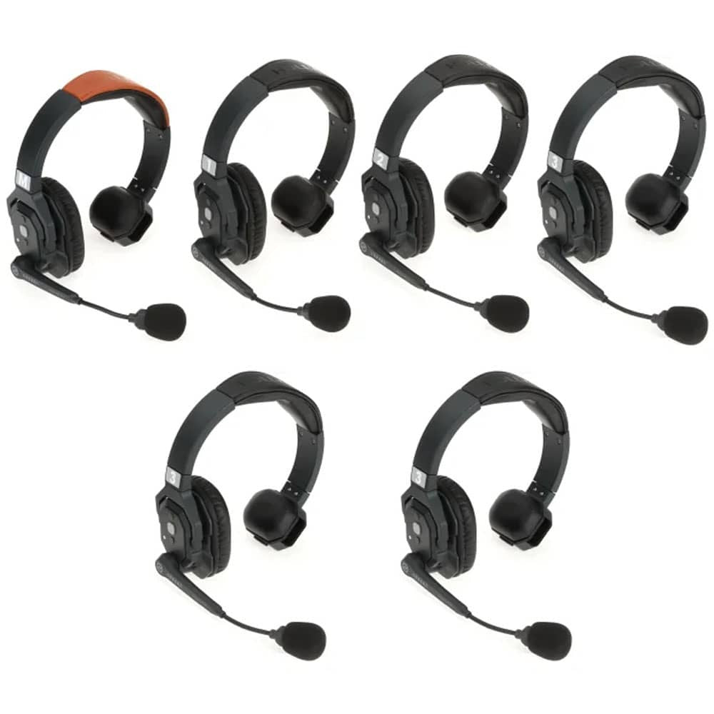 HOLLYLAND SOLIDCOM SE SISTEMA DE INTERCOMUNICACION CON AURICULARES DE UN SOLO OIDO PARA 6 PERSONAS