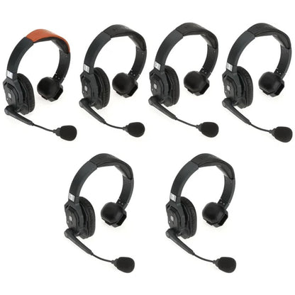 HOLLYLAND SOLIDCOM SE SISTEMA DE INTERCOMUNICACION CON AURICULARES DE UN SOLO OIDO PARA 6 PERSONAS