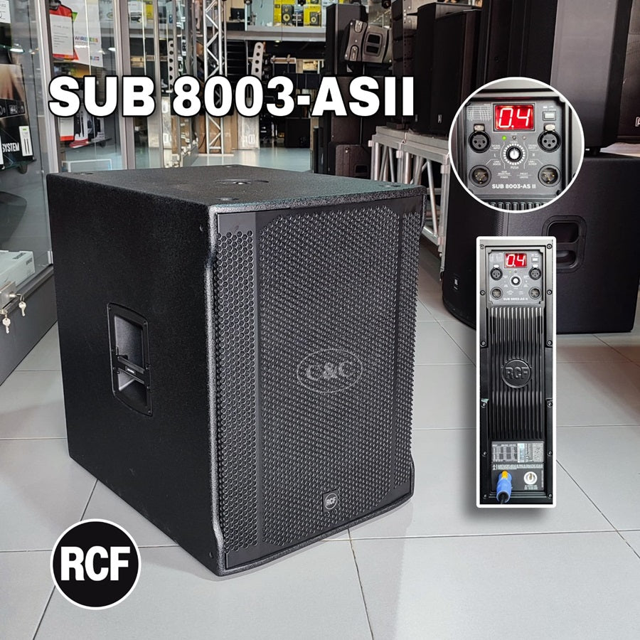Subwoofer activo SUB8003-AS II