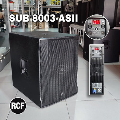 Subwoofer activo SUB8003-AS II