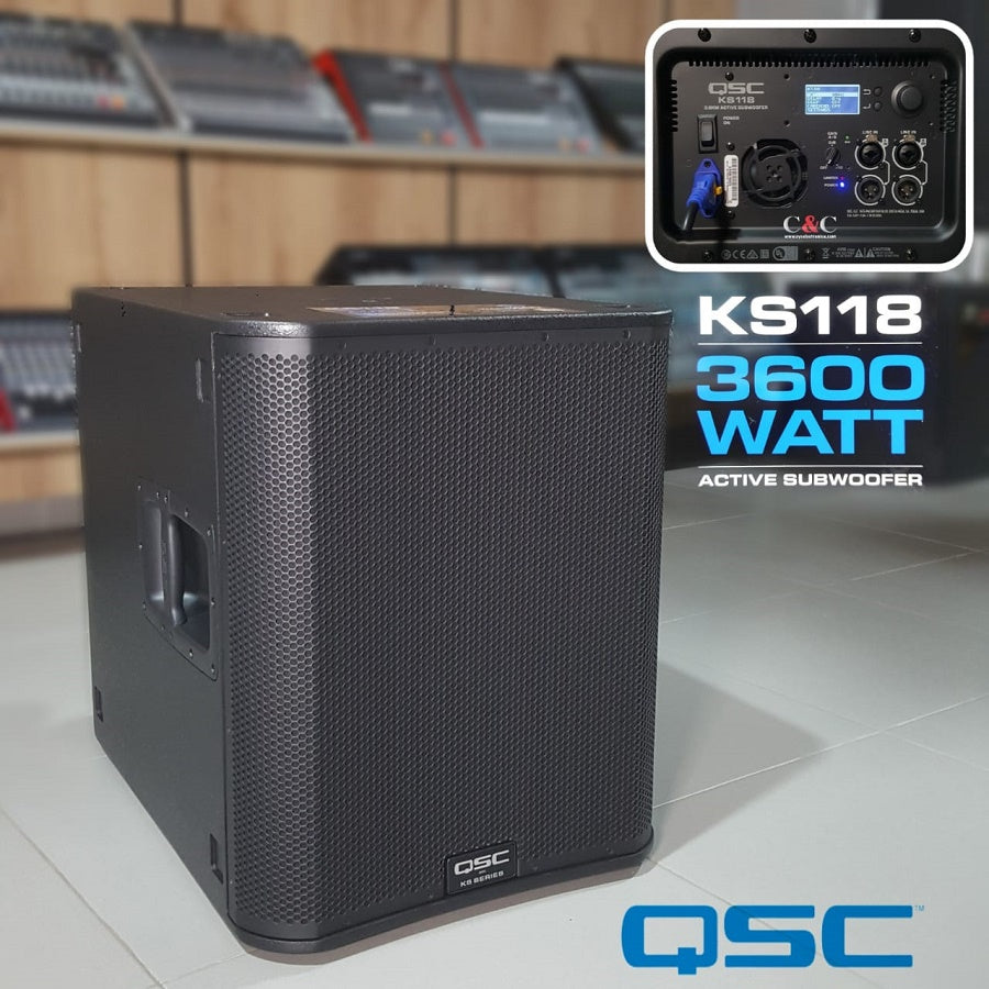 BAJO ACTIVO QSC KS118