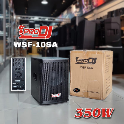PRO DJ WSF10SA BAJO ACTIVO DE 10''