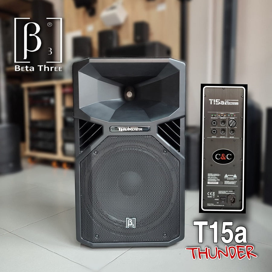 BETA THREE THUNDER T15A CABINA ACTIVA DE 15 PULGADAS