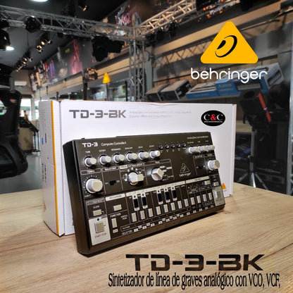 Behringer TD-3-BK Sintetizador Analogico