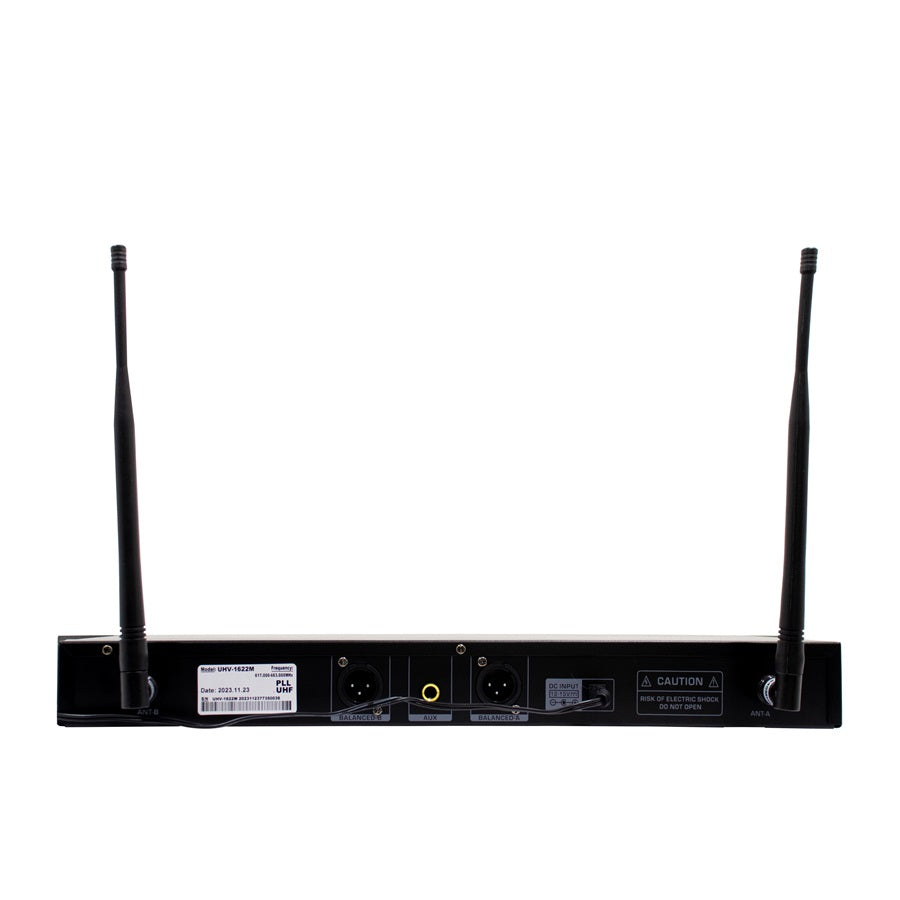 PRO DJ UHV1622M MICROFONO DOBLE DE MANO