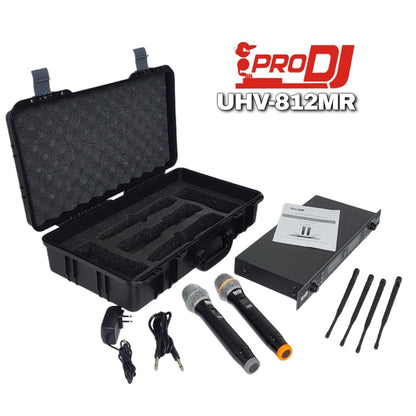 Microfono doble de mano UHV812MR
