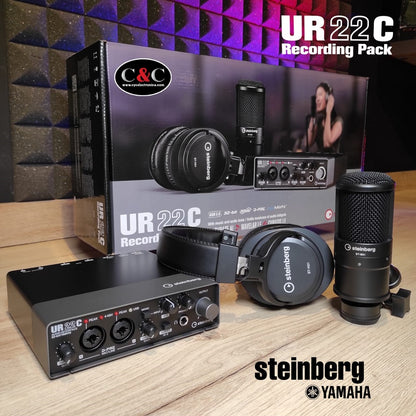 KIT DE GRABACION STEINBERG UR22CRP