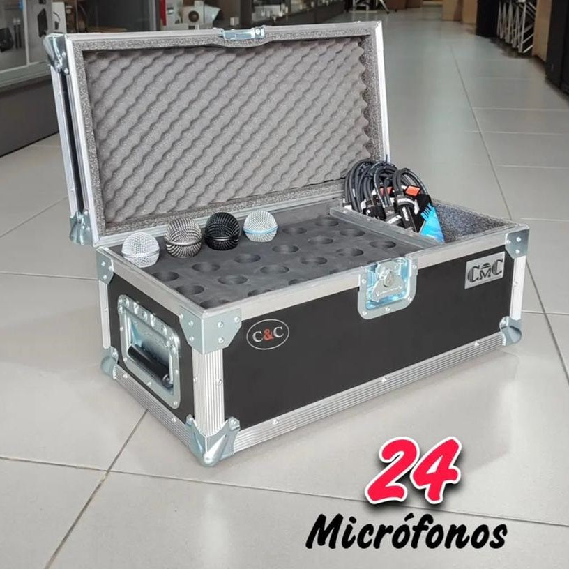 Rack para microfonos