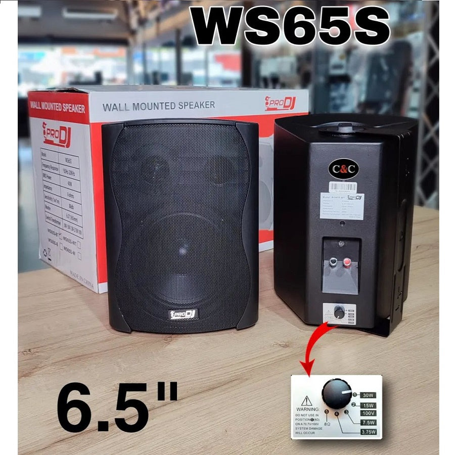 PRO DJ WS65S-BT JUEGO DE PARLANTES AMBIENTALES