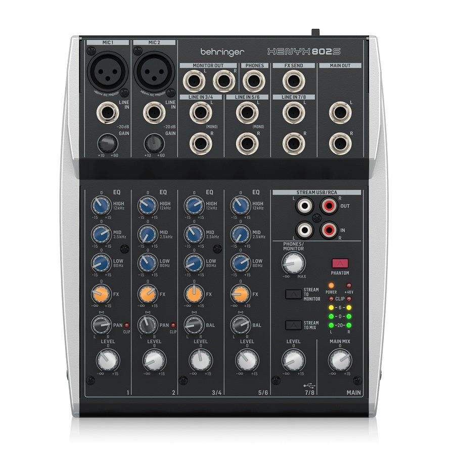 BEHRINGHER XENYX 802S CONSOLA ANALOGA